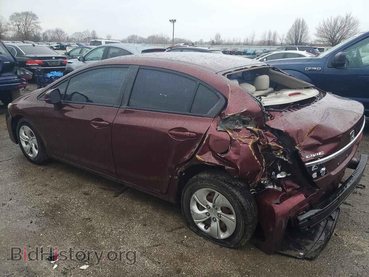 2013 HONDA CIVIC - VIN: 19XFB2F59DE007772 - Фото 2