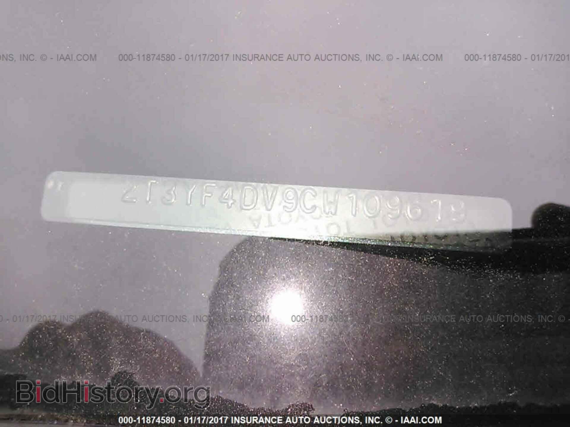 2012 Toyota Rav4 - VIN: 2T3YF4DV9CW109619 - Фото 9
