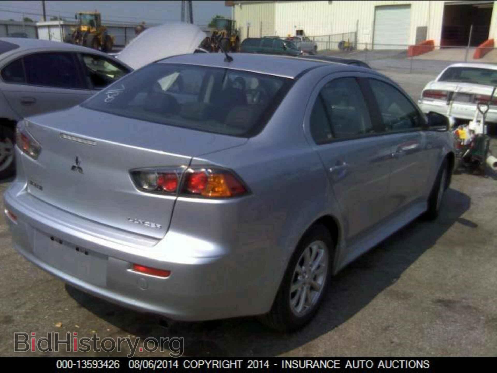 2013 Mitsubishi Lancer - VIN: JA32U2FU3DU001725 - Фото 4