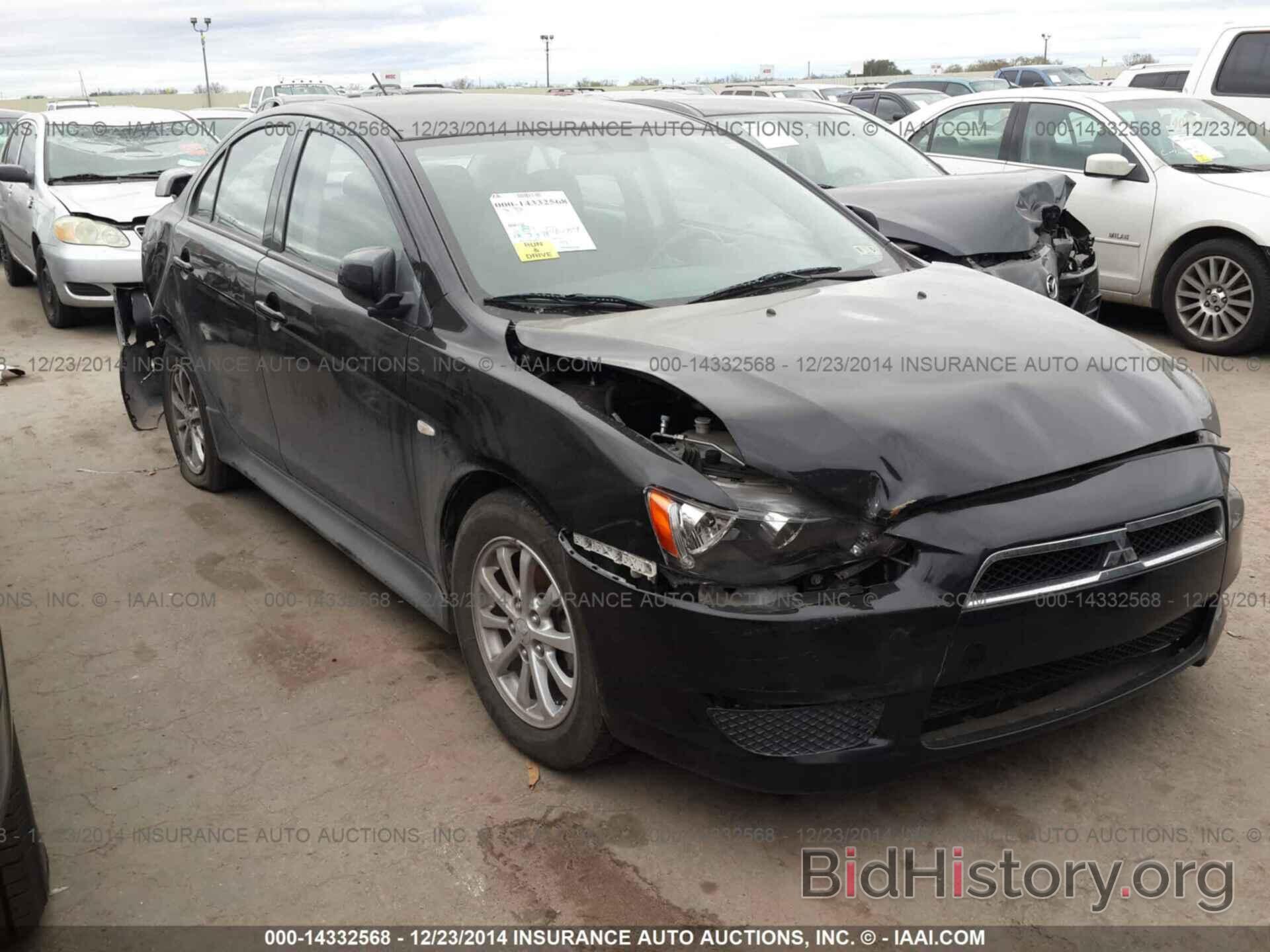 Photo JA32U2FU9BU016095 - MITSUBISHI LANCER 2011