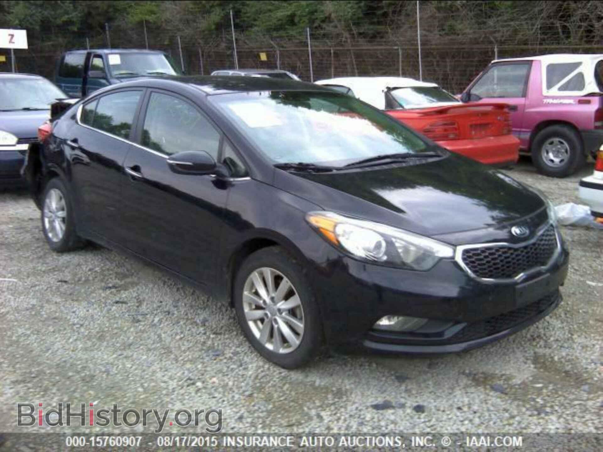 Фотография KNAFX4A81E5127557 - KIA FORTE 2014