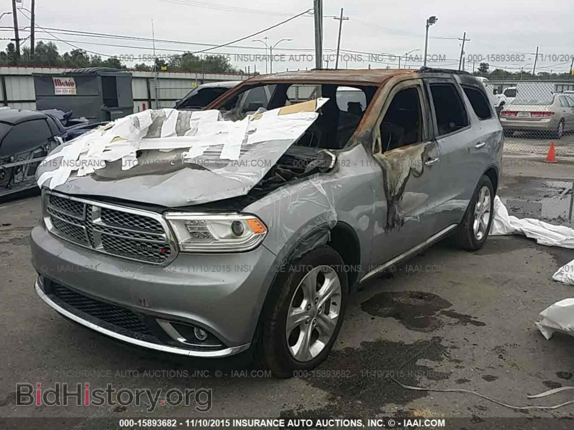 2014 Dodge Durango - VIN: 1C4RDHAG1EC513916 - Фото 2