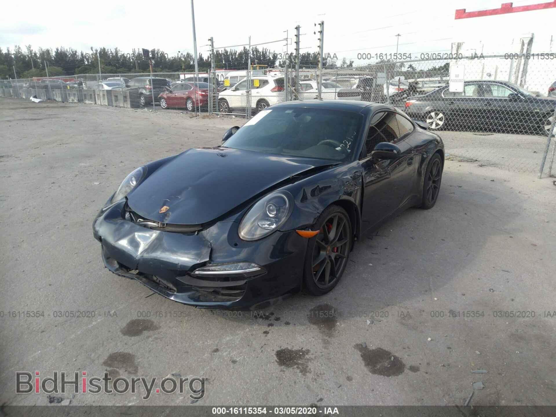 2014 PORSCHE 911 - VIN: WP0AB2A99ES122116 - Фото 2