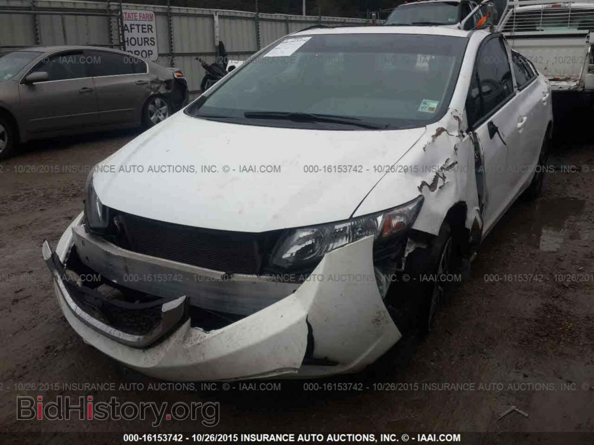 2013 Honda Civic - VIN: 2HGFB2F80DH544031 - Фото 2