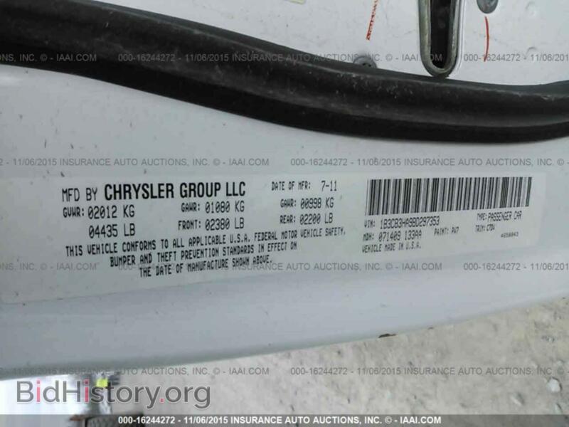 2011 Dodge CALIBER (VIN 1B3CB3HA9BD297353) — photo 9 of 10