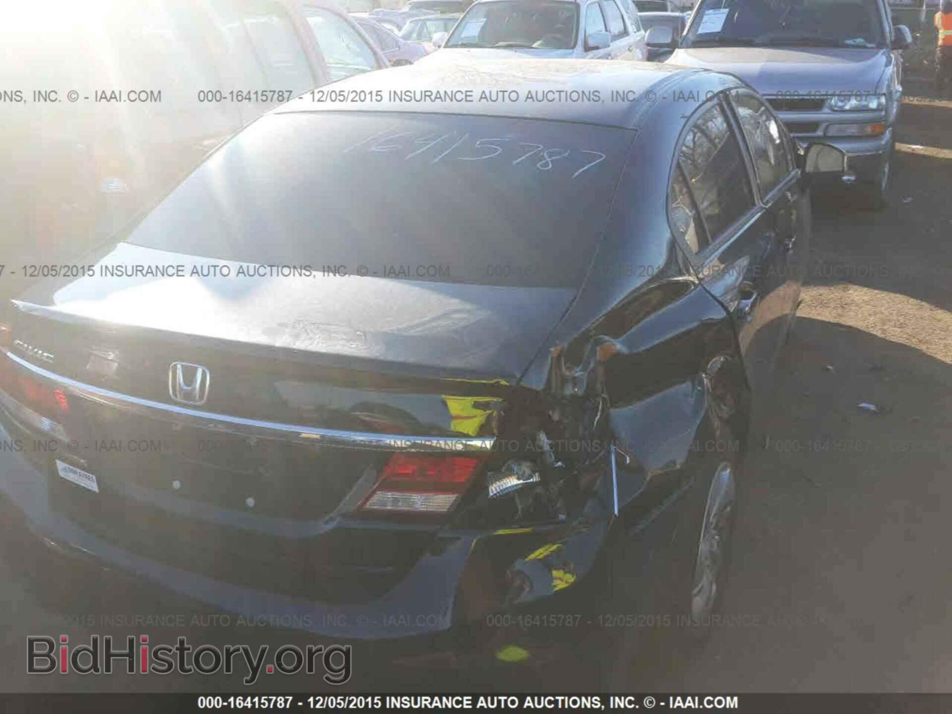 2013 Honda Civic - VIN: 2HGFB2F51DH301592 - Фото 4