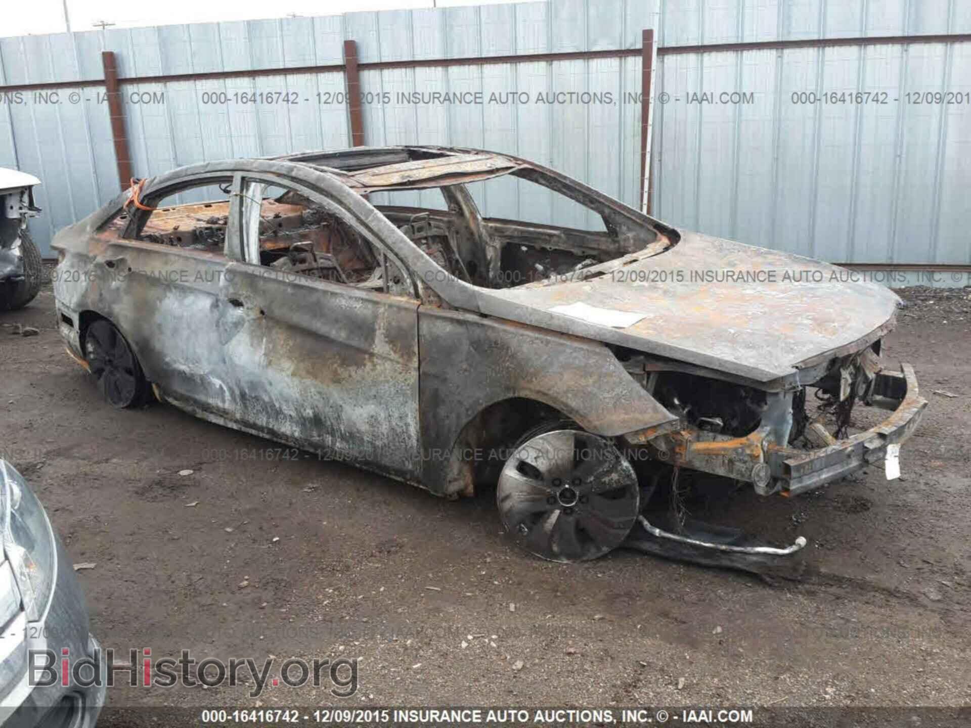 Photo KMHEC4A45EA105054 - HYUNDAI SONATA HYBRID 2014