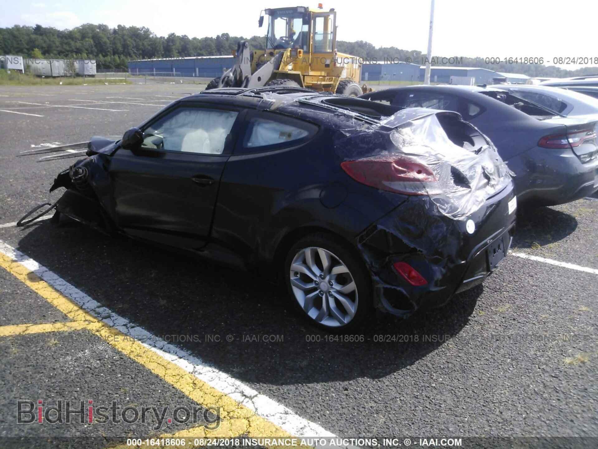 2013 HYUNDAI VELOSTER - VIN: KMHTC6AD2DU133880 - Фото 3