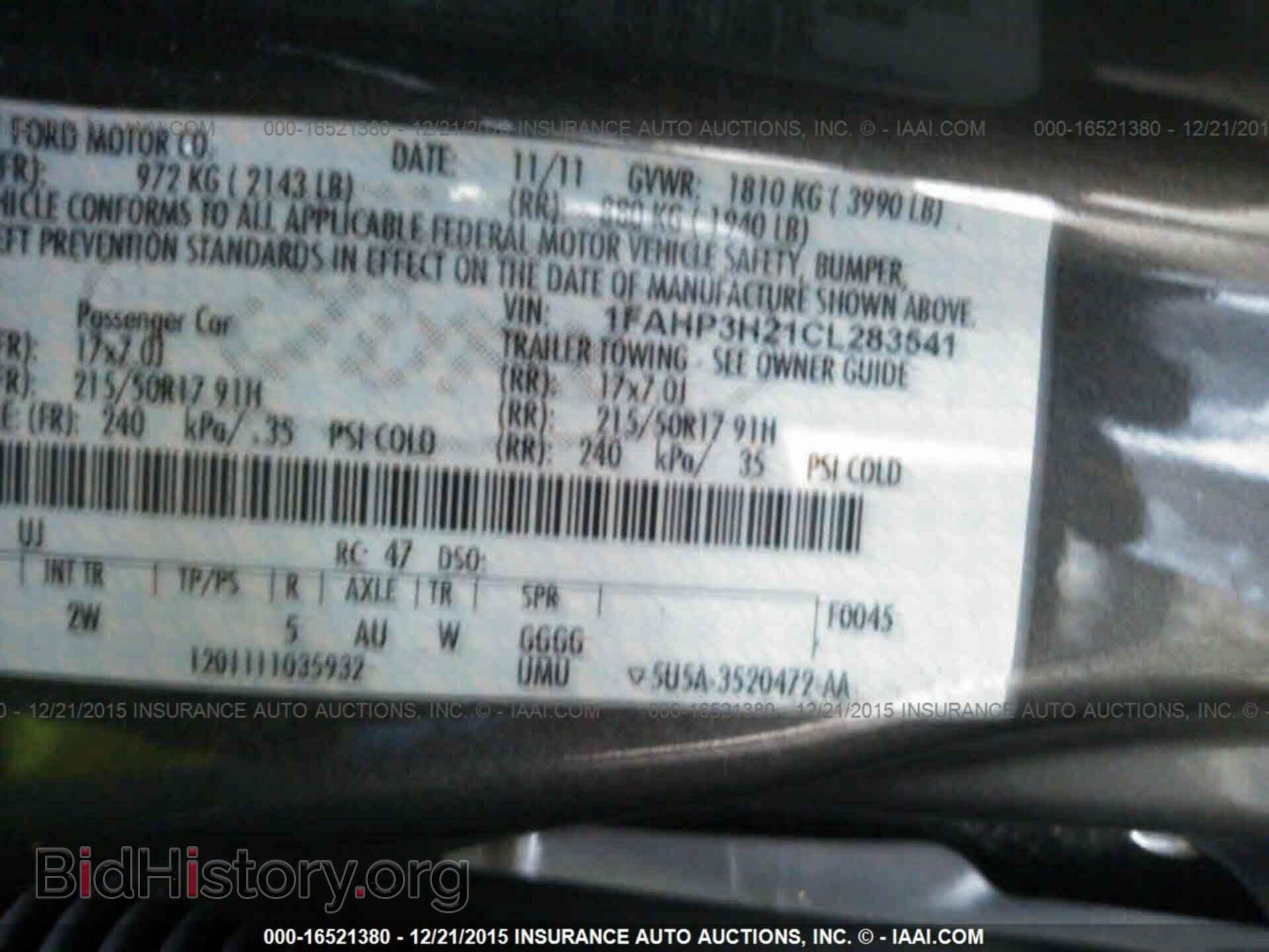 2012 Ford Focus - VIN: 1FAHP3H21CL283541 - Photo 9