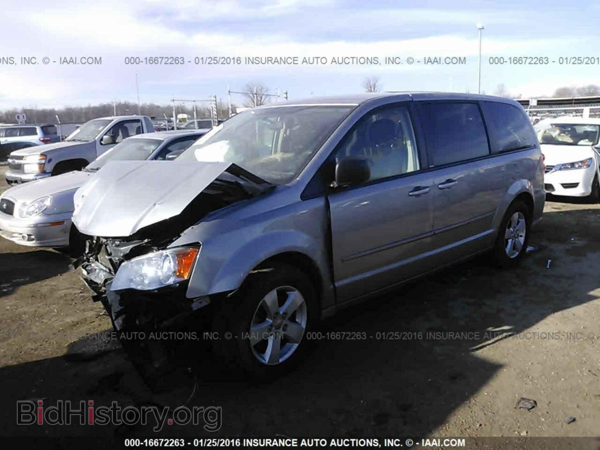 2013 Dodge Caravan - VIN: 2C4RDGBG0DR676149 - Фото 2