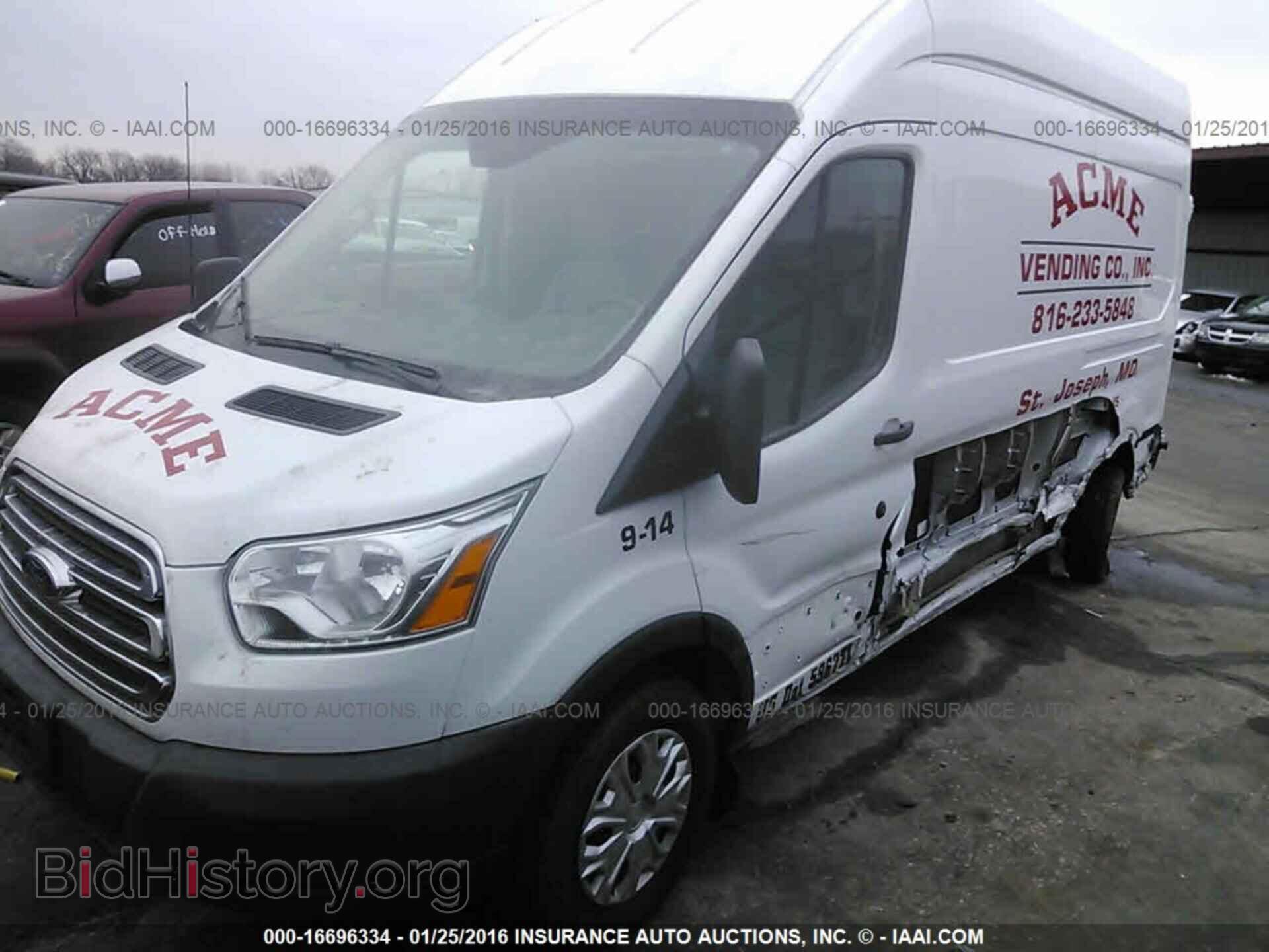 2015 Ford Transit - VIN: 1FTNR2XG6FKA05470 - Фото 2