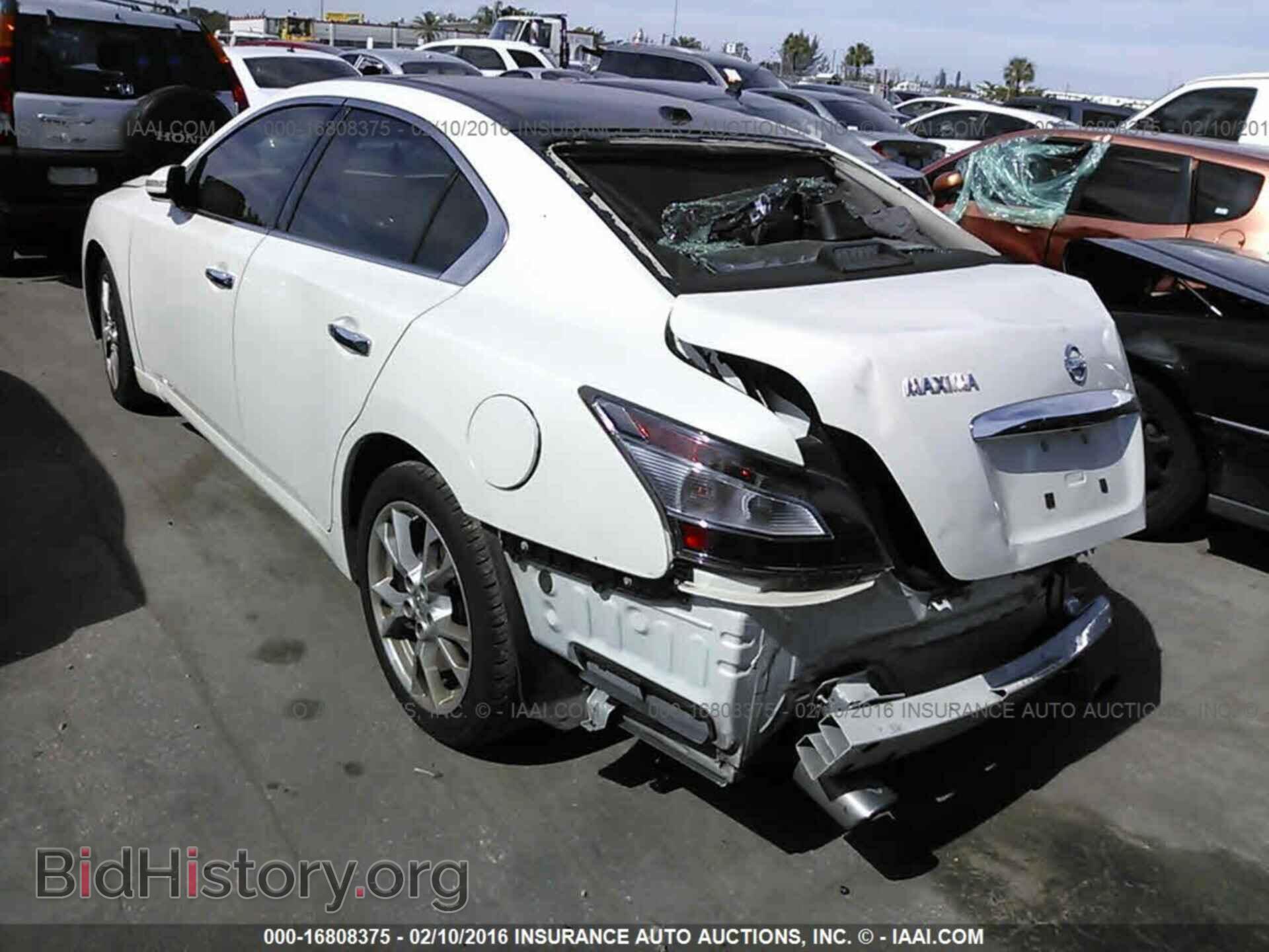 2012 NISSAN MAXIMA - VIN: 1N4AA5AP2CC803833 - Фото 3