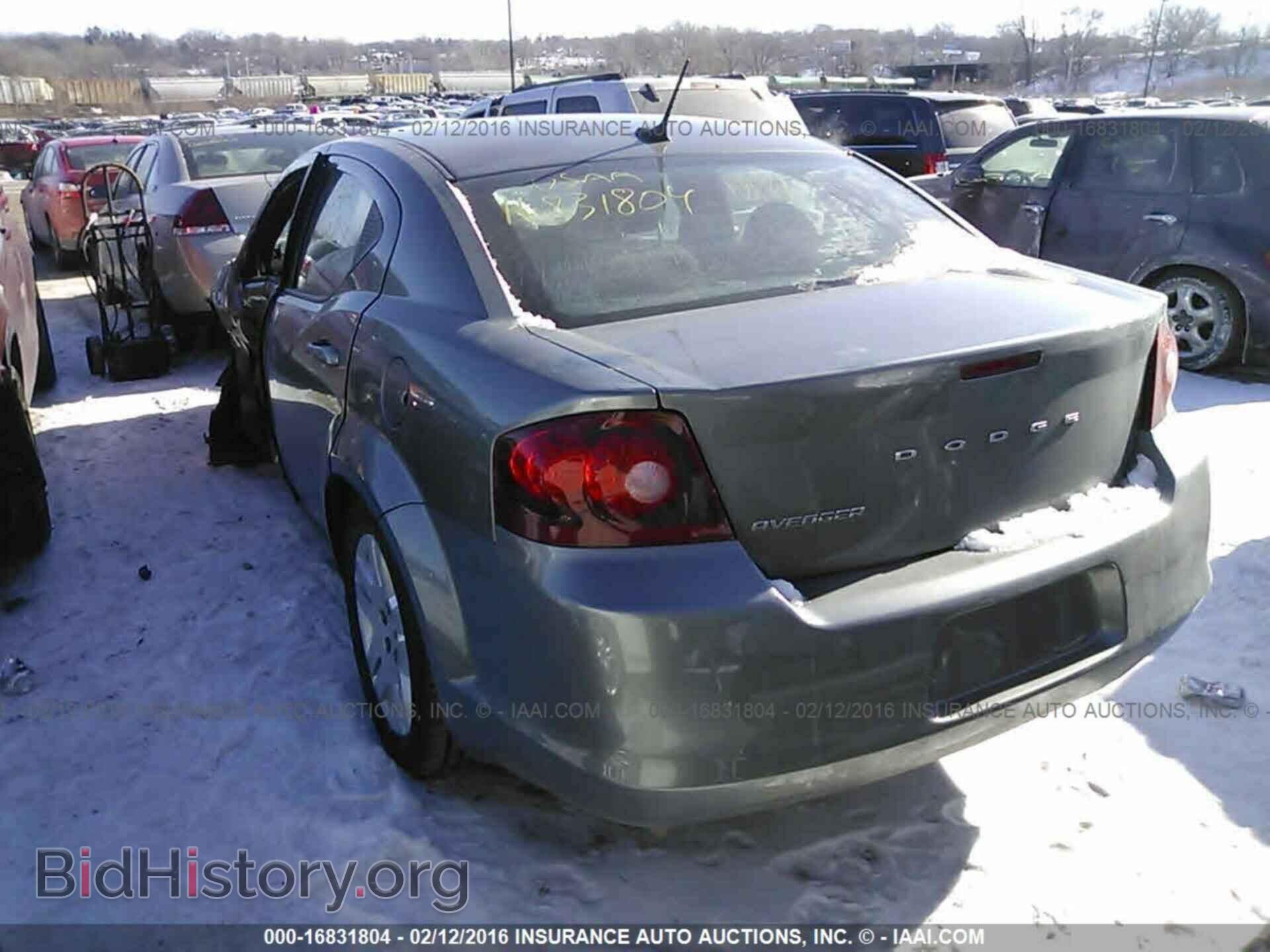2013 Dodge Avenger - VIN: 1C3CDZAB0DN710180 - Фото 3