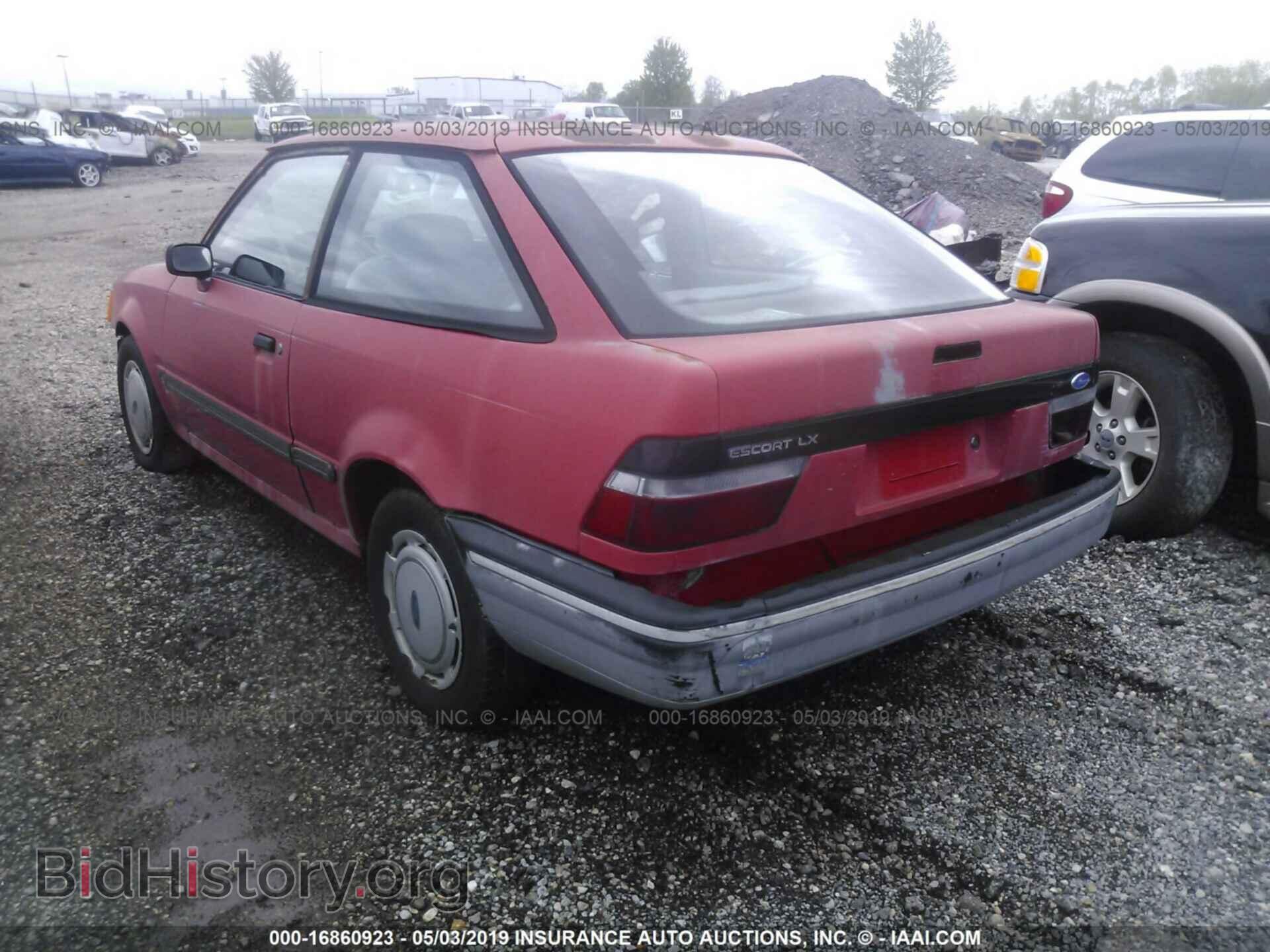 1990 FORD ESCORT - VIN: 1FAPP9198LT117409 - Фото 3