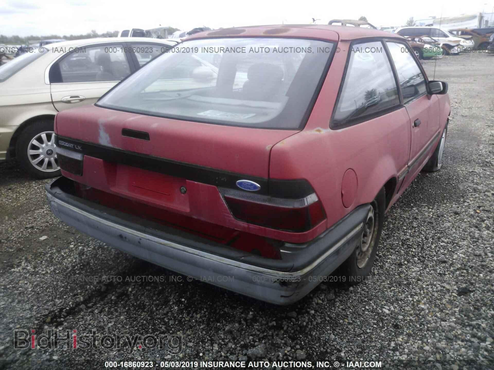 1990 FORD ESCORT - VIN: 1FAPP9198LT117409 - Фото 4