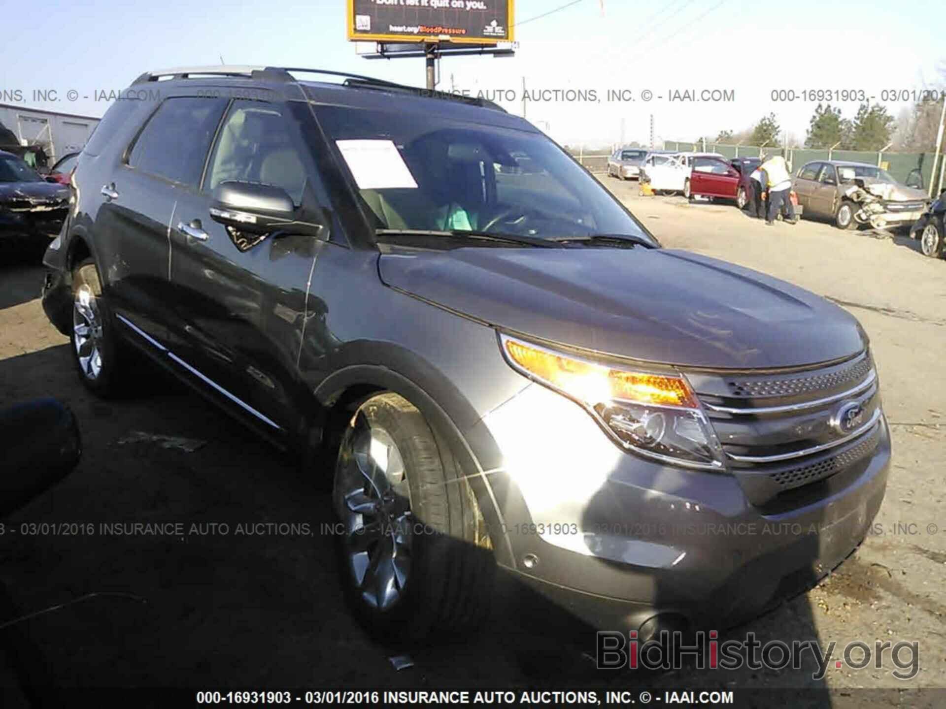 Photo 1FM5K7F89DGA36221 - FORD EXPLORER 2013