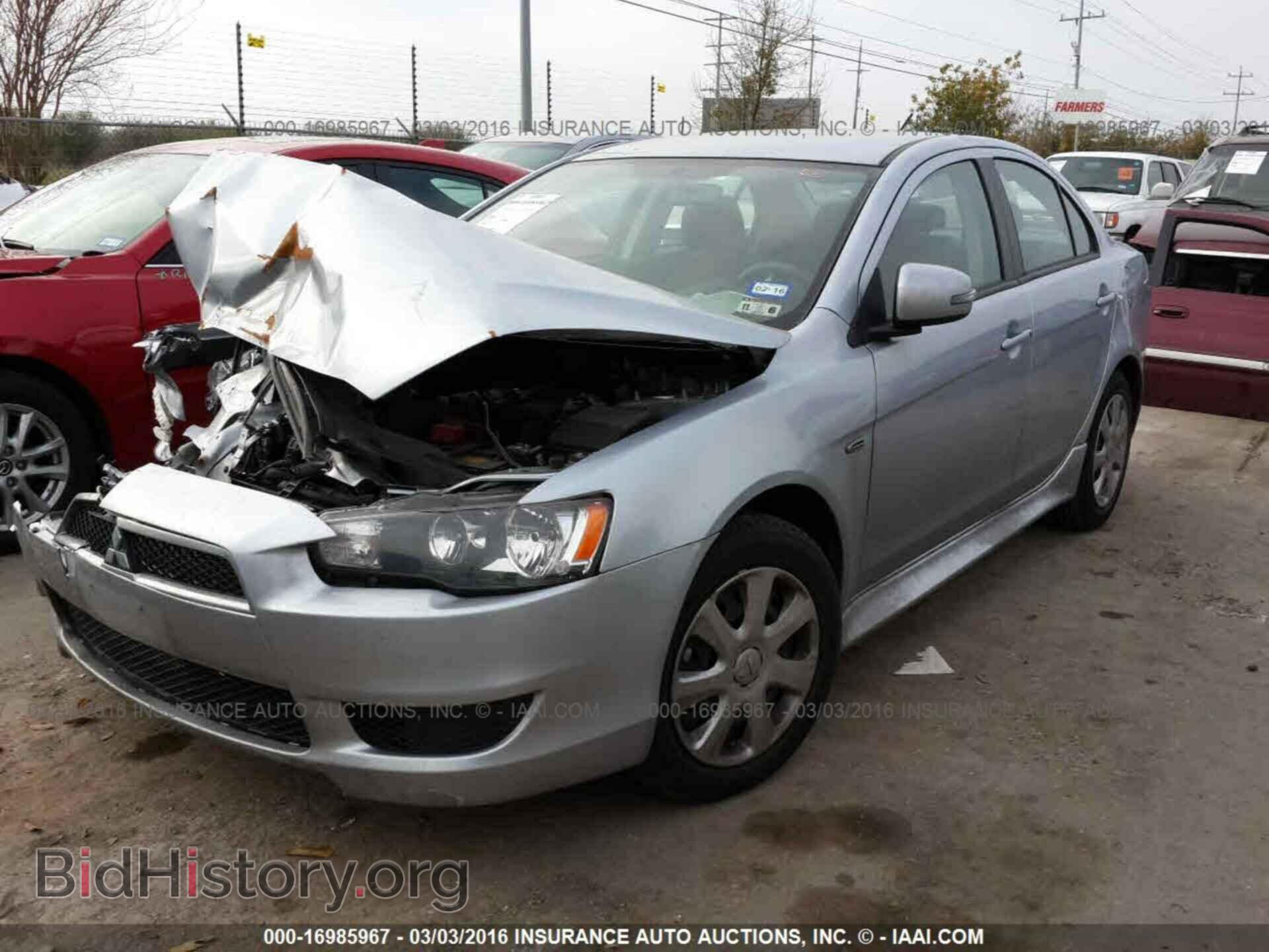 2015 Mitsubishi Lancer - VIN: JA32U2FUXFU005564 - Фото 2
