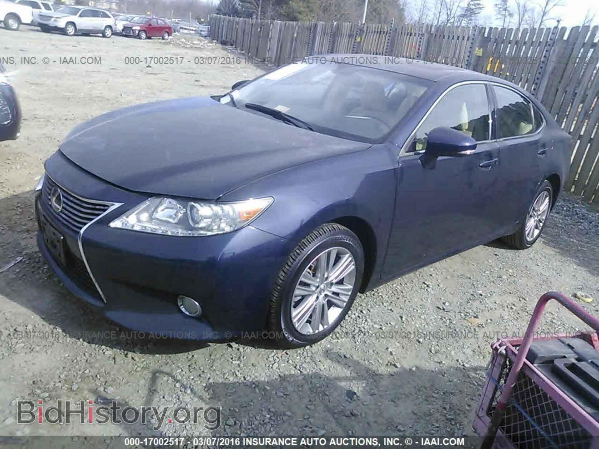 2013 Lexus Es350 - VIN: JTHBK1GG7D2013655 - Фото 2