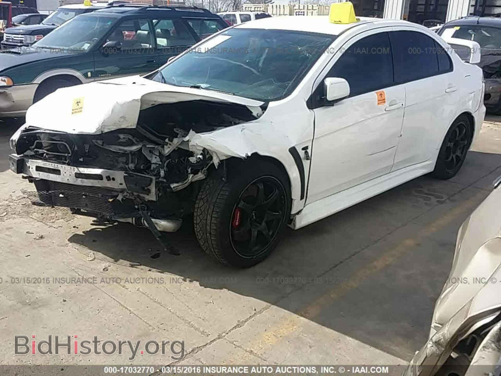 2011 Mitsubishi Lancer - VIN: JA32W8FV1BU037576 - Фото 2