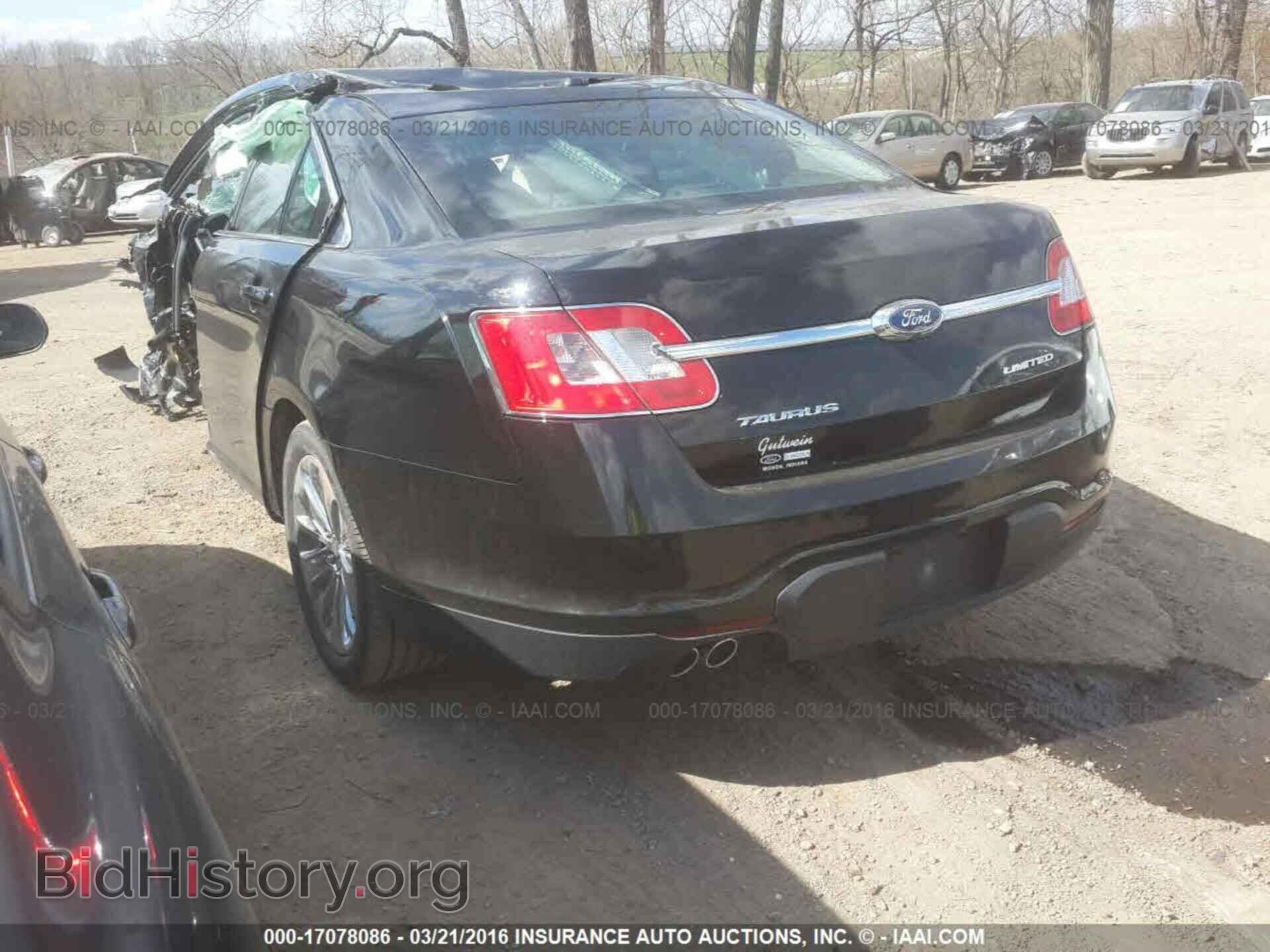 2012 FORD TAURUS - VIN: 1FAHP2FW9CG100668 - Фото 3