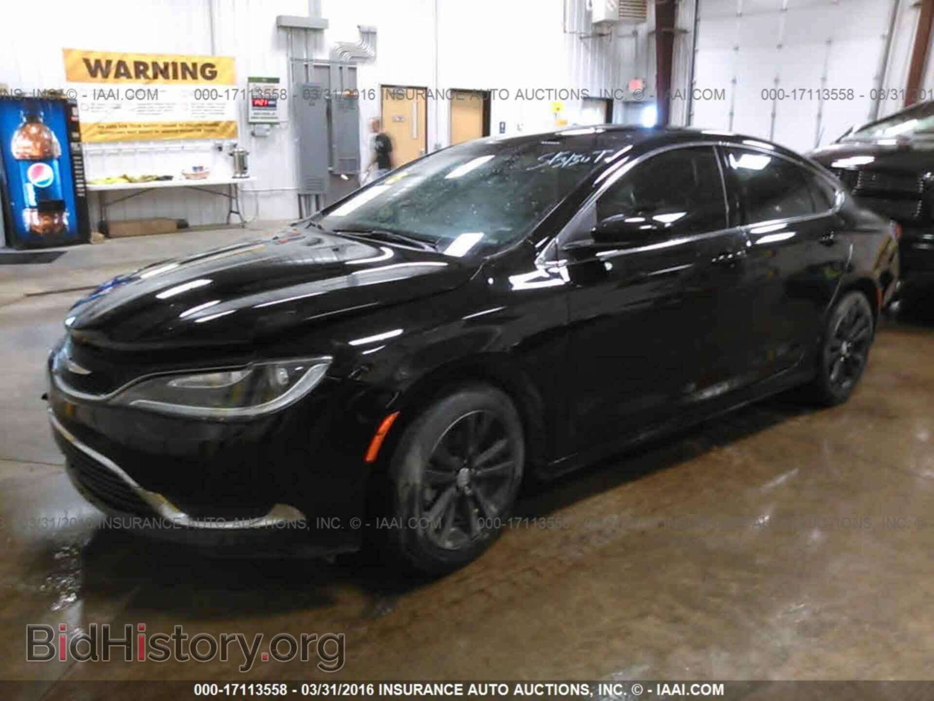 2015 Chrysler 200 - VIN: 1C3CCCAB6FN576505 - Фото 2