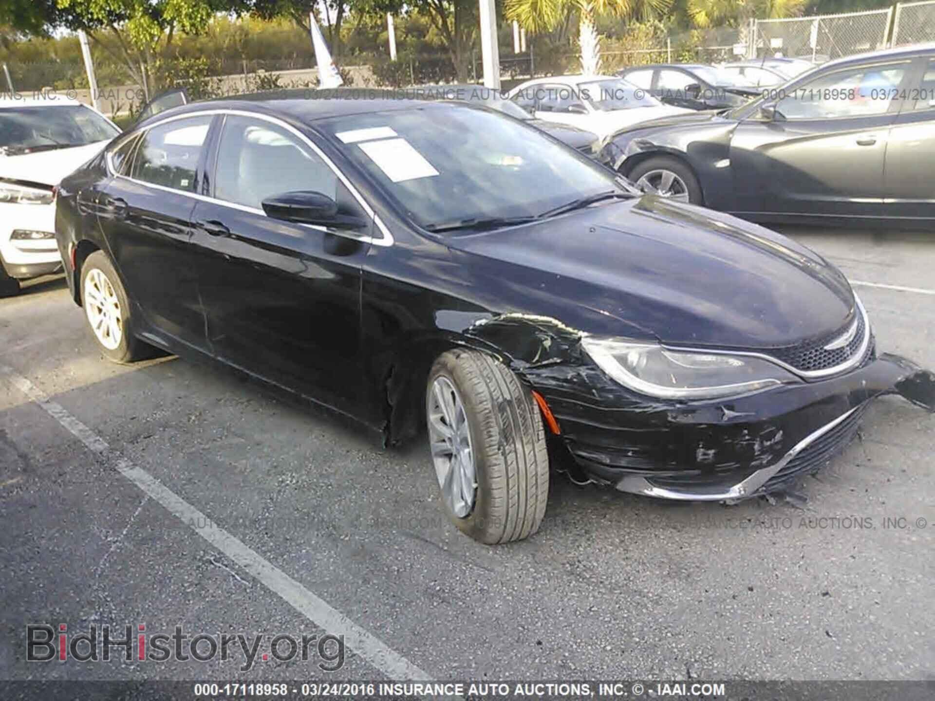 Photo 1C3CCCABXFN666787 - Chrysler 200 2015