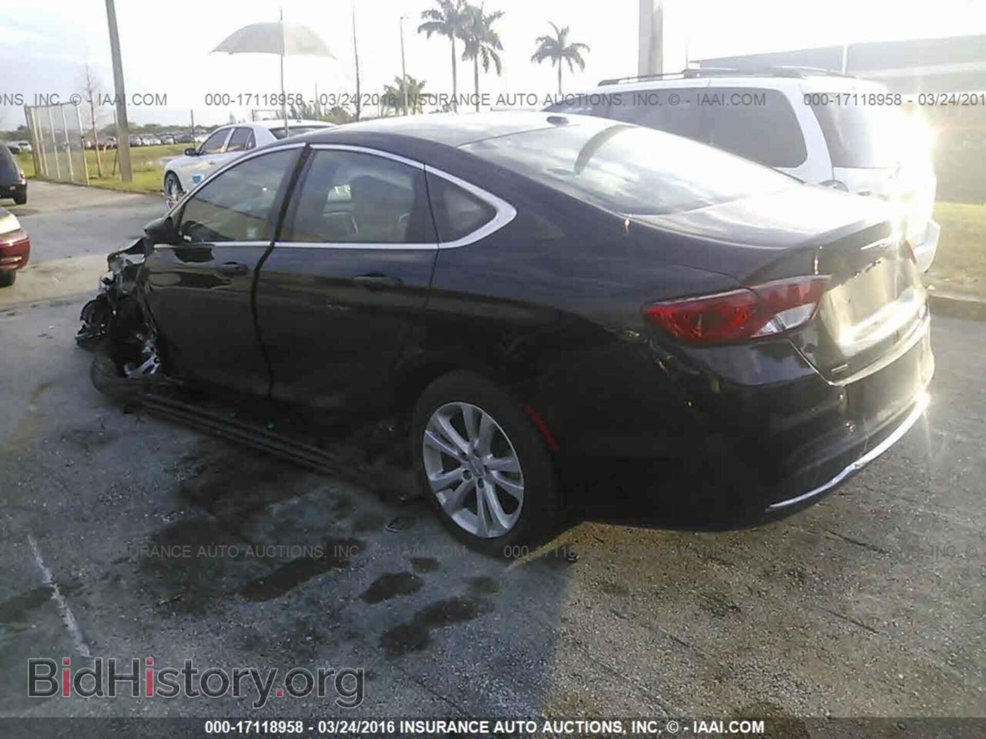 2015 Chrysler 200 - VIN: 1C3CCCABXFN666787 - Фото 3