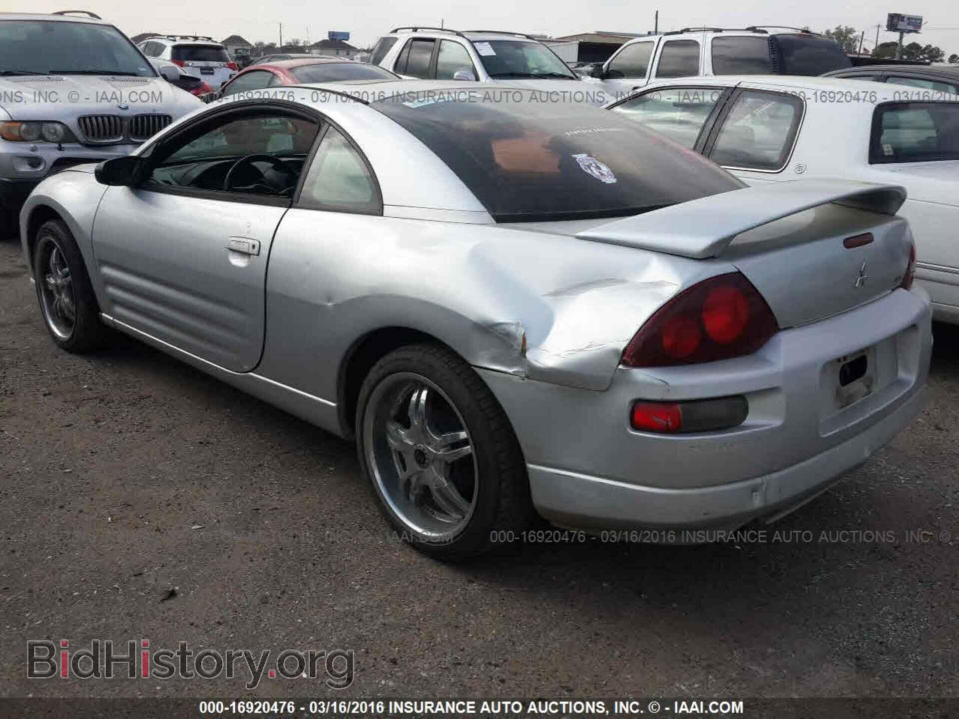 2002 MITSUBISHI ECLIPSE - VIN: 4A3AC44G02E072278 - Photo 3