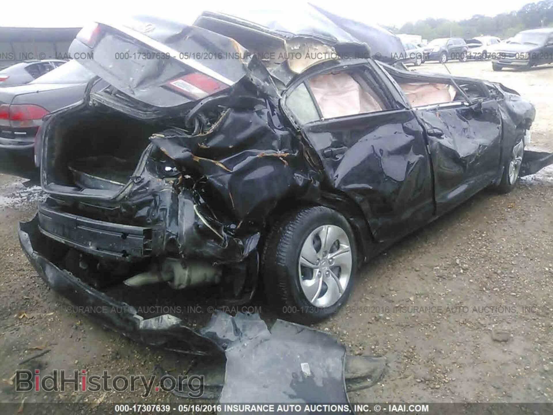 2013 Honda Civic - VIN: 19XFB2F54DE080452 - Фото 4