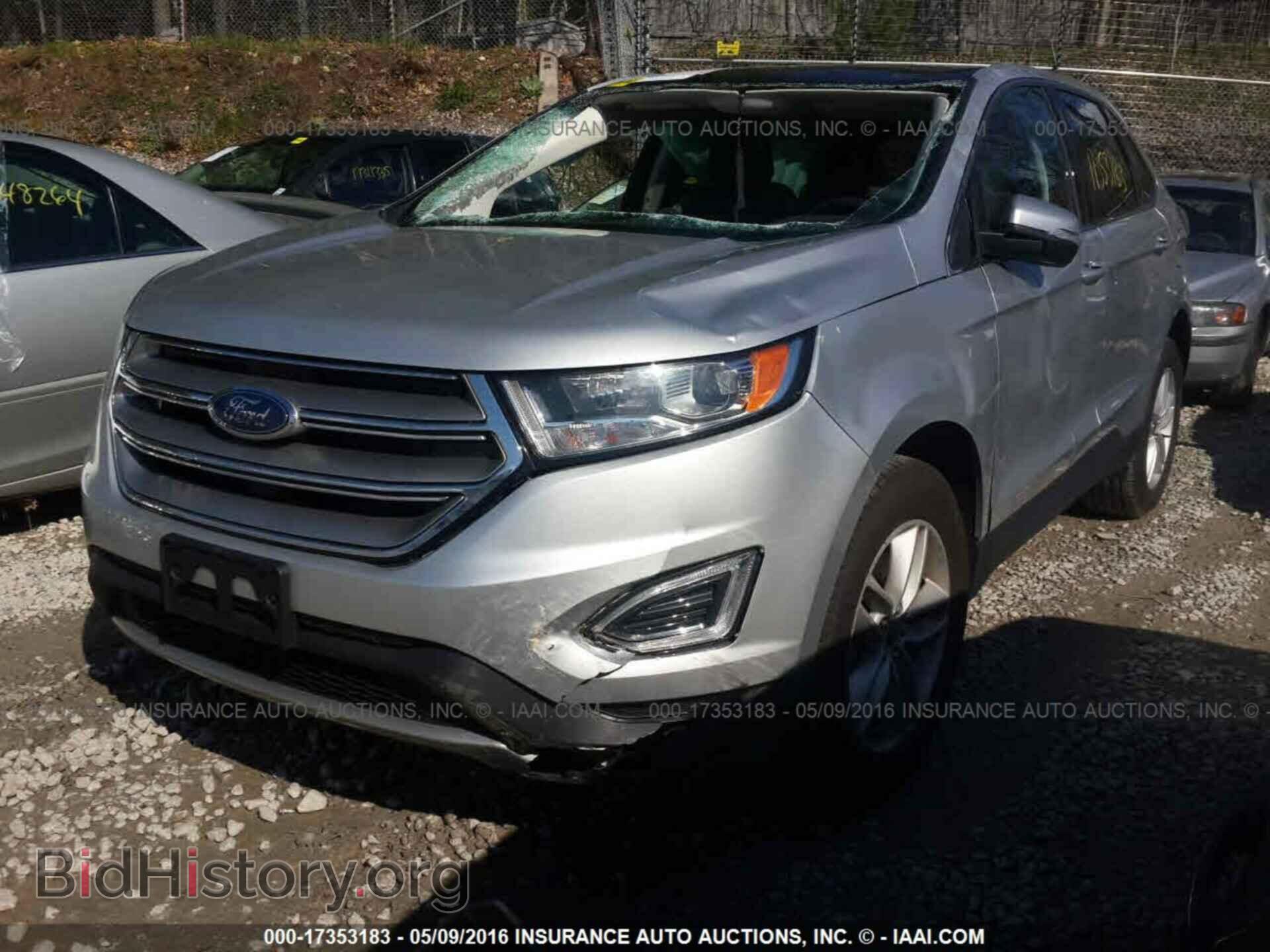 2015 Ford Edge - VIN: 2FMTK4J96FBB14728 - Фото 2