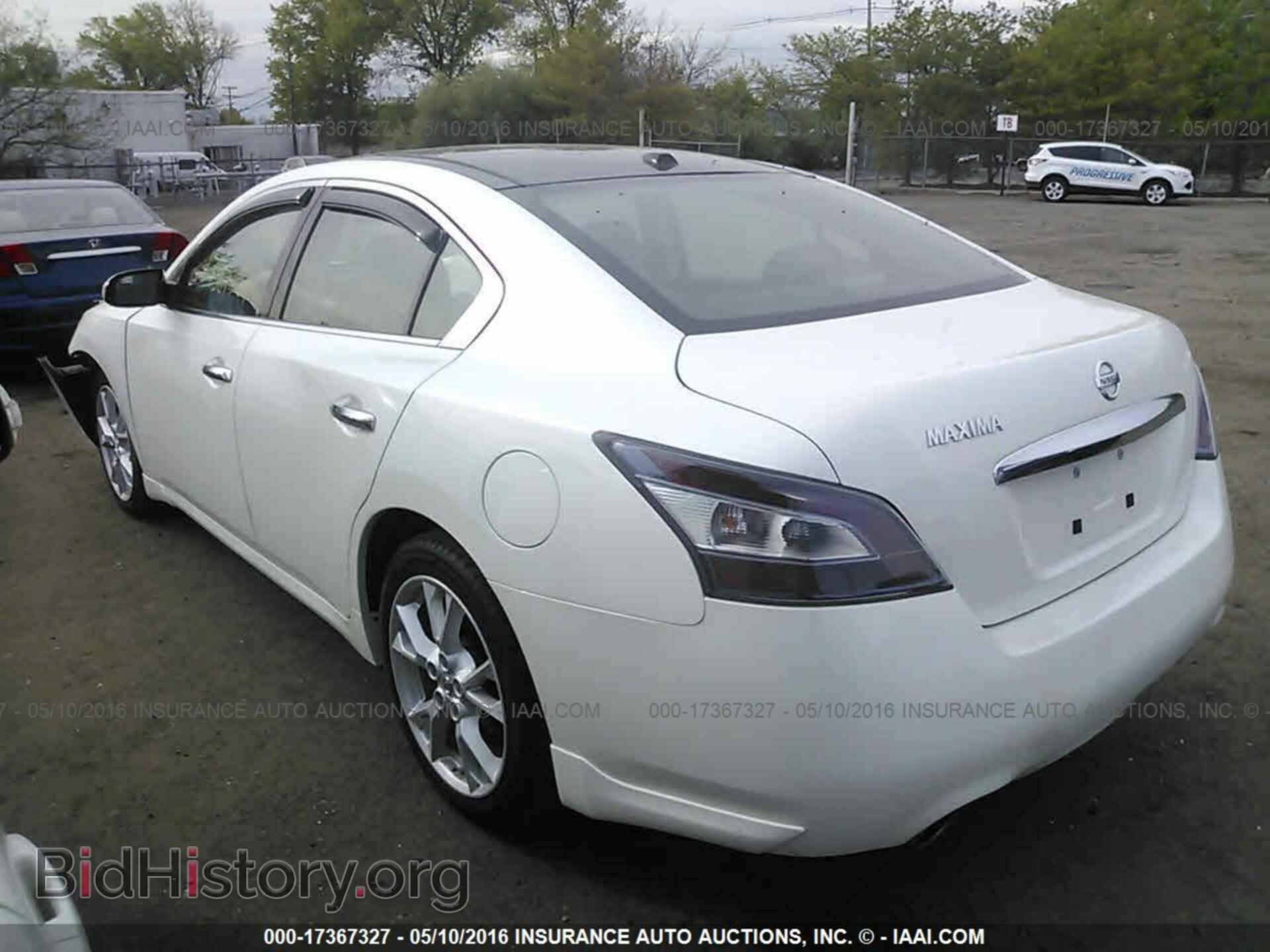 2014 Nissan Maxima - VIN: 1N4AA5AP0EC441679 - Фото 3