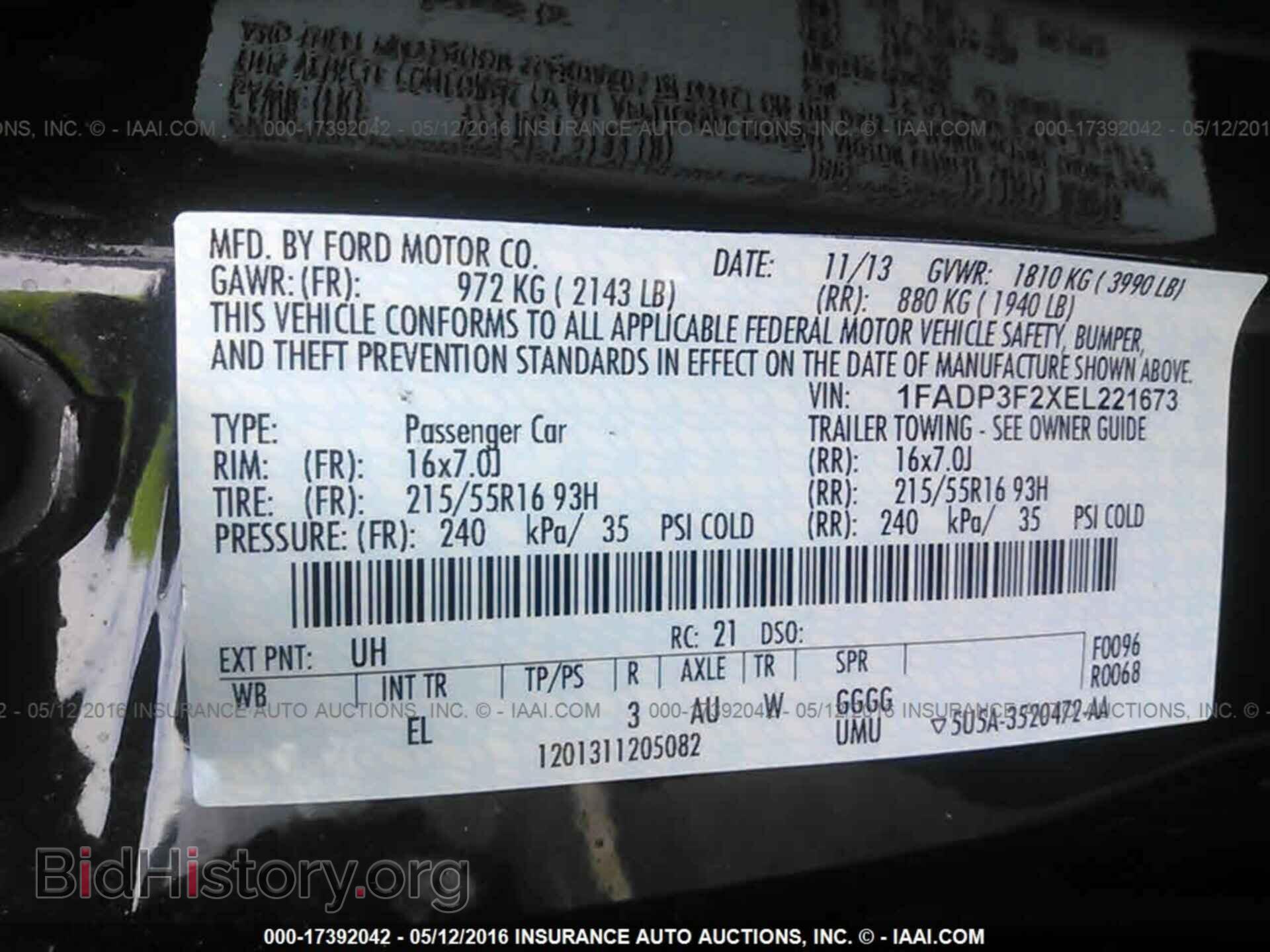 2014 Ford Focus - VIN: 1FADP3F2XEL221673 - Photo 9