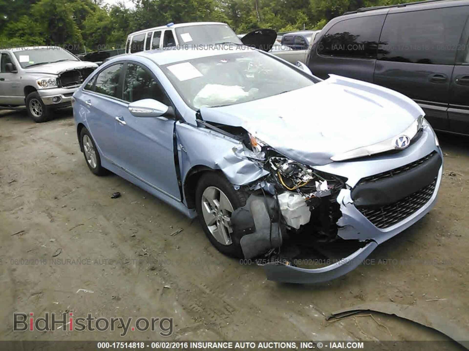 Фотография KMHEC4A49CA033126 - Hyundai Sonata 2012