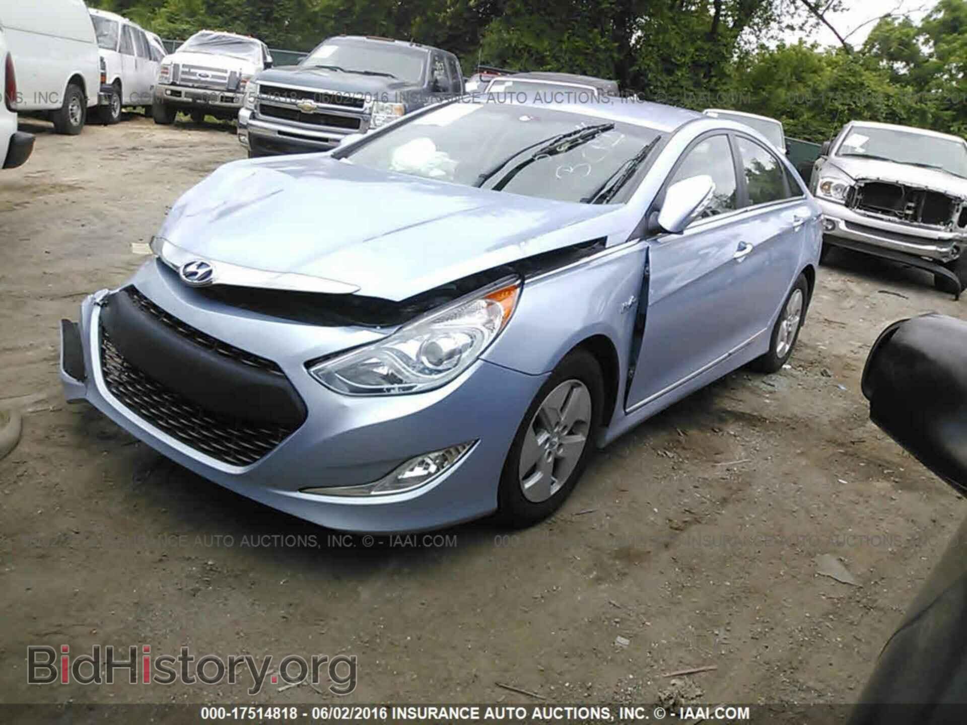 2012 Hyundai Sonata - VIN: KMHEC4A49CA033126 - Фото 2