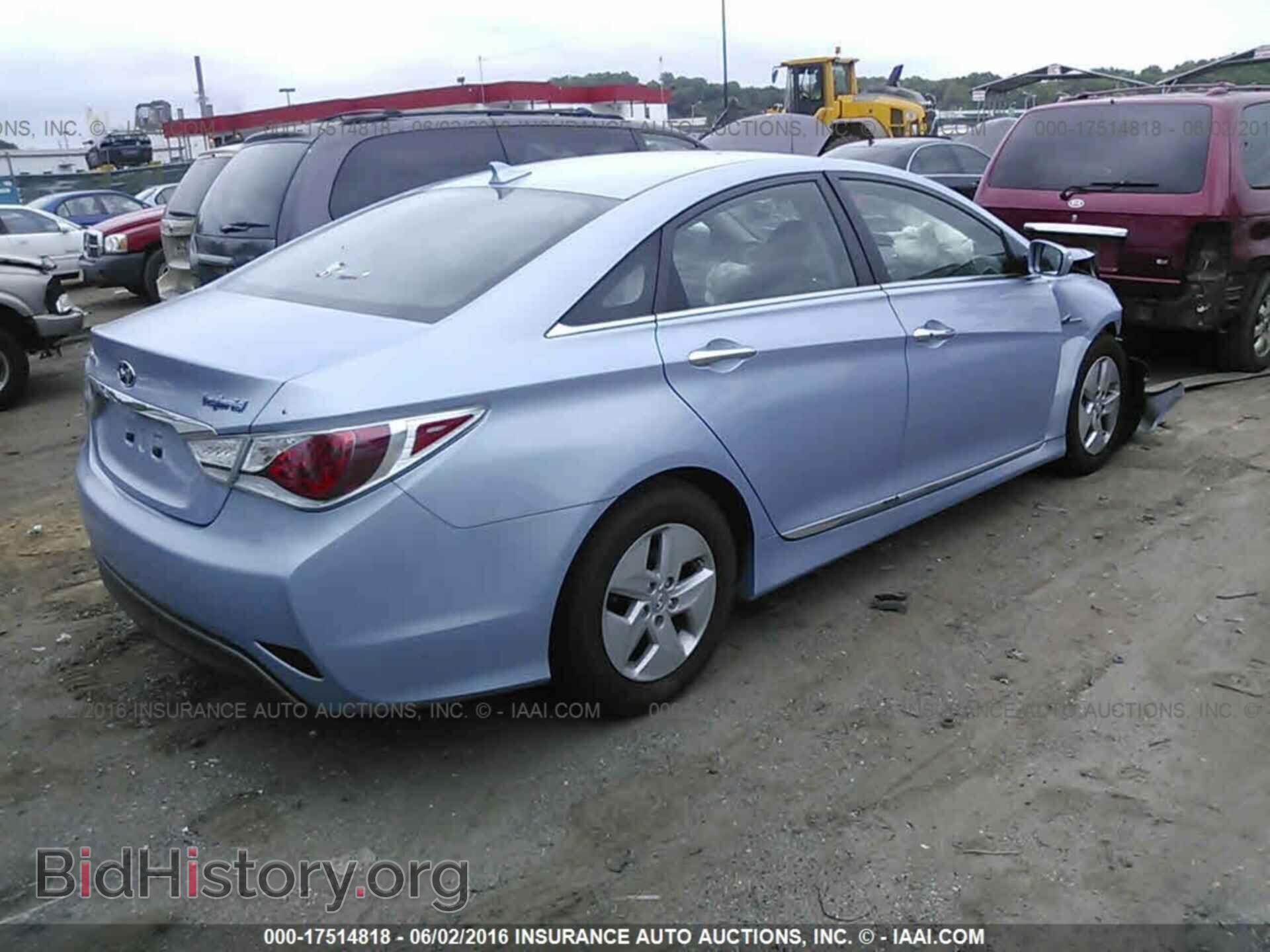 2012 Hyundai Sonata - VIN: KMHEC4A49CA033126 - Фото 4