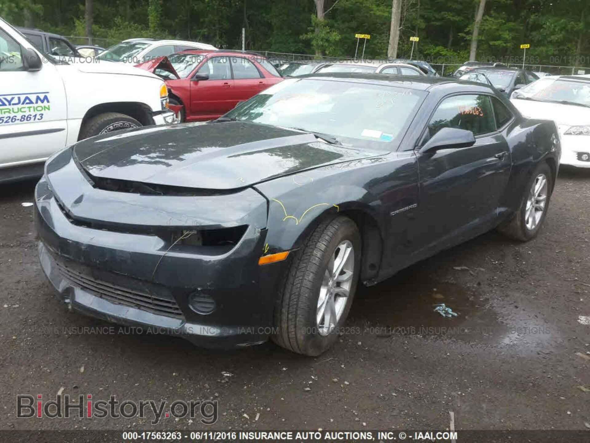2014 Chevrolet Camaro - VIN: 2G1FA1E36E9267763 - Фото 2