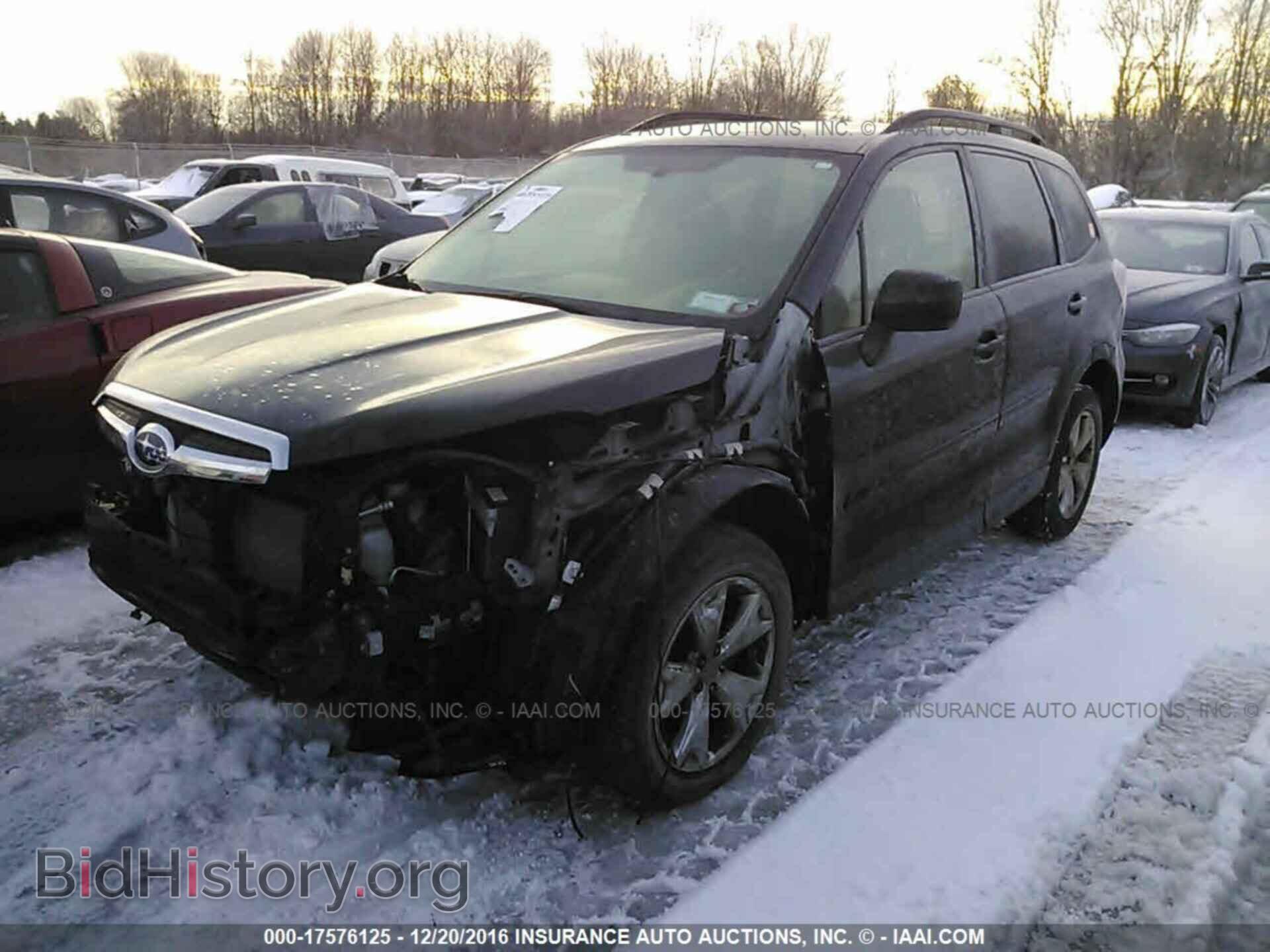 2014 SUBARU FORESTER - VIN: JF2SJAEC3EH468748 - Фото 2