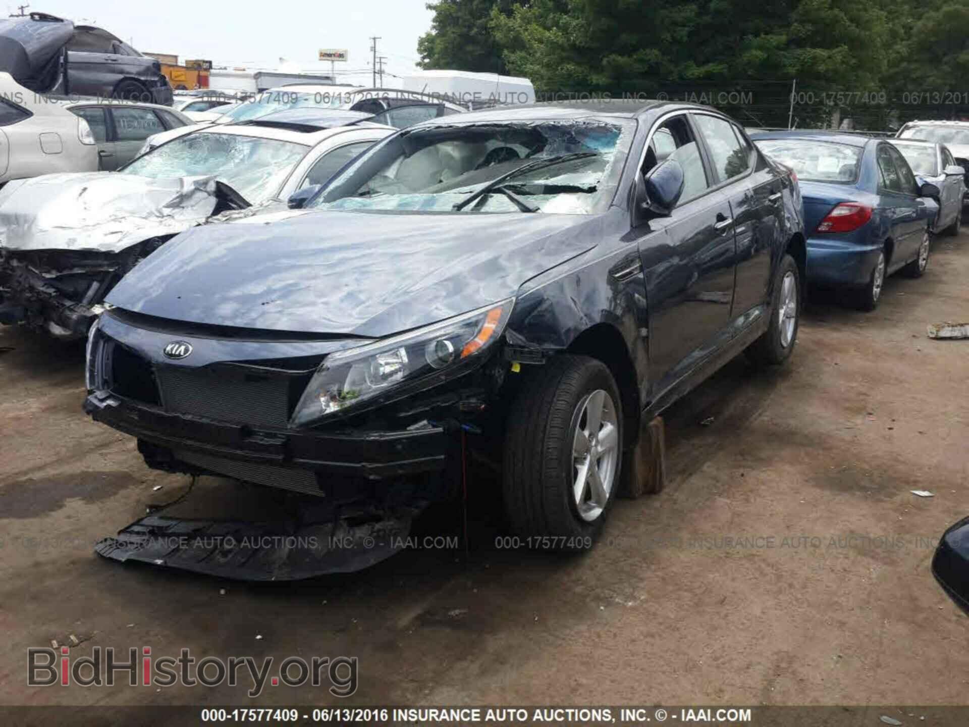 2015 Kia Optima - VIN: 5XXGM4A78FG390326 - Photo 2