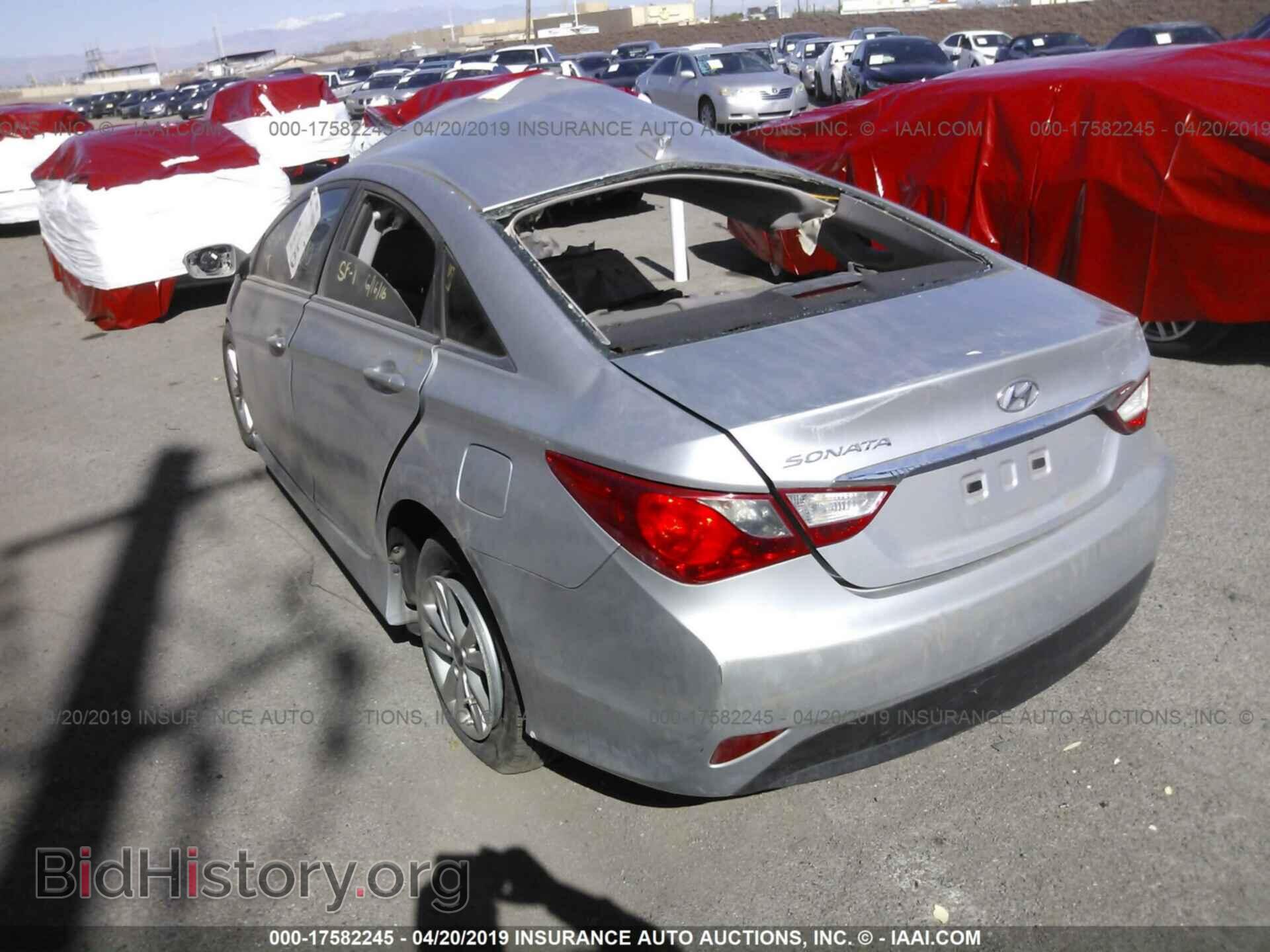 2014 HYUNDAI SONATA - VIN: 5NPEB4AC7EH918516 - Фото 3
