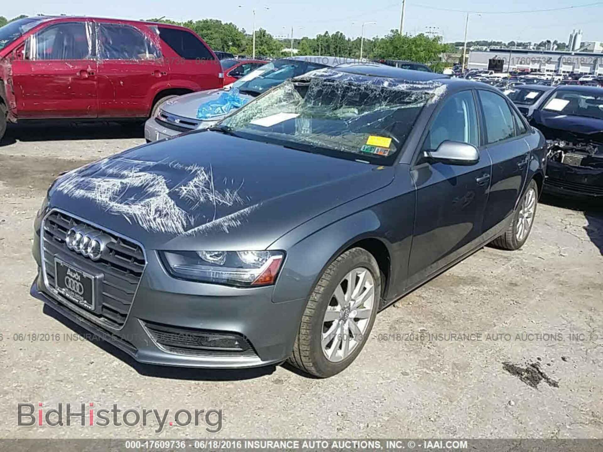 2013 Audi A4 - VIN: WAUBFAFL1DN045176 - Photo 2