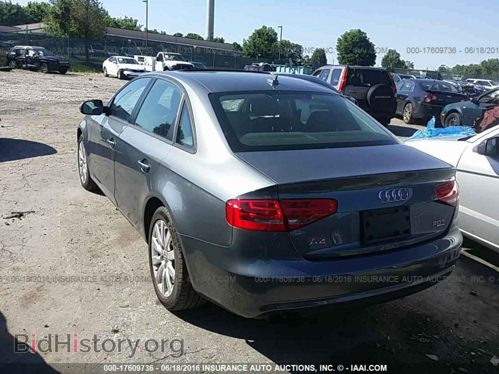 2013 Audi A4 - VIN: WAUBFAFL1DN045176 - Photo 3
