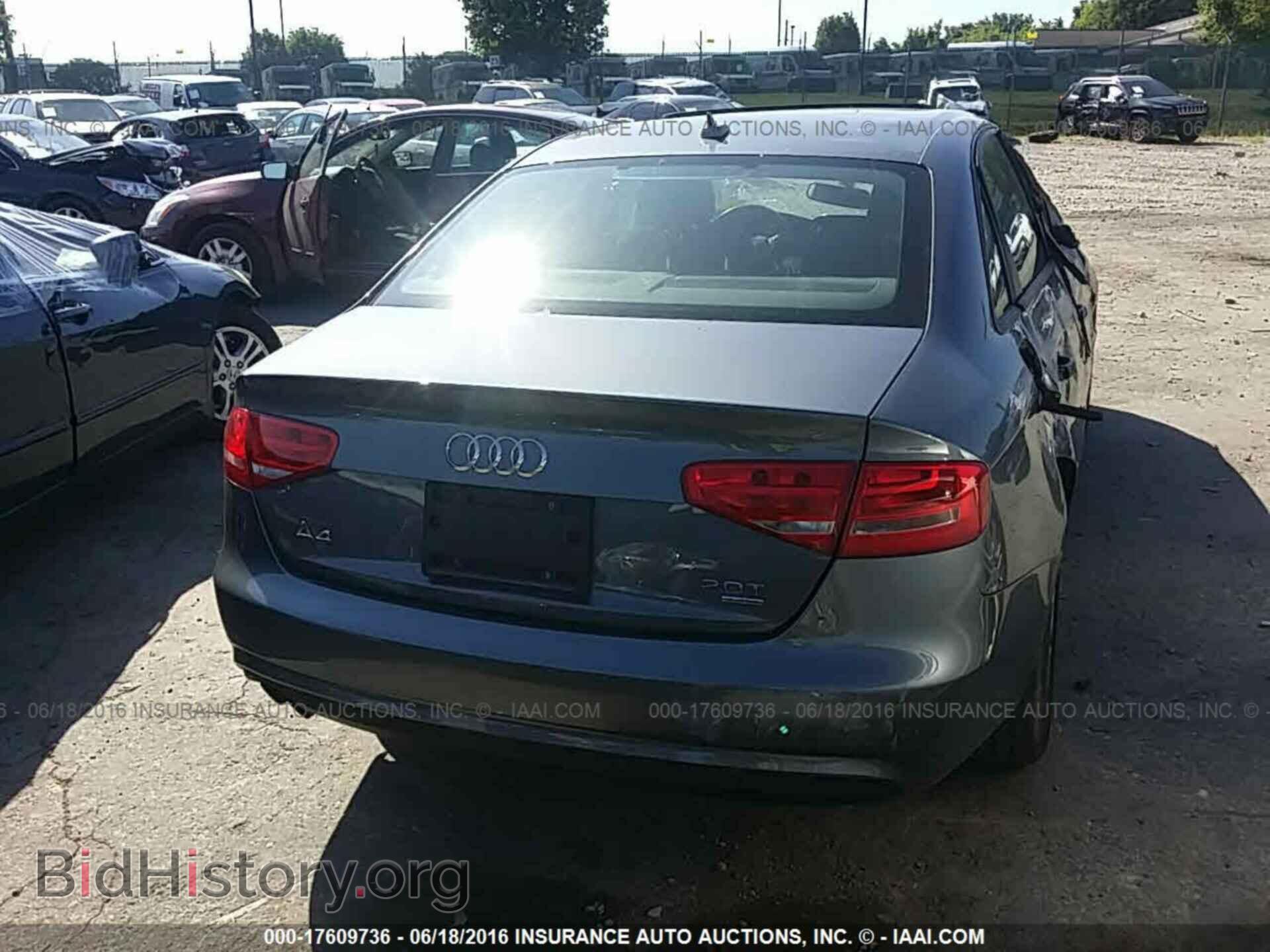 2013 Audi A4 - VIN: WAUBFAFL1DN045176 - Photo 4