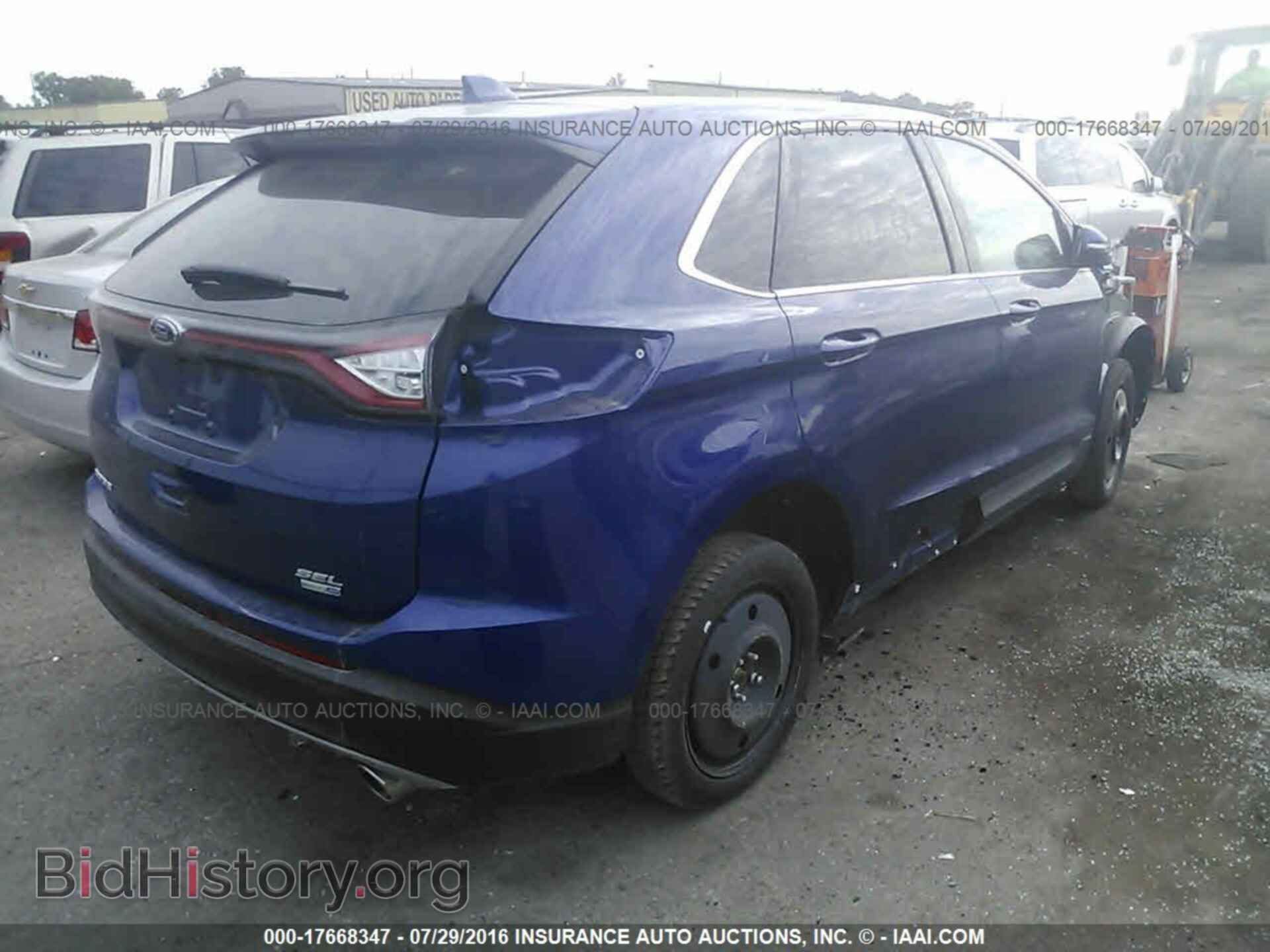 2015 Ford Edge - VIN: 2FMTK4J94FBC38304 - Фото 4