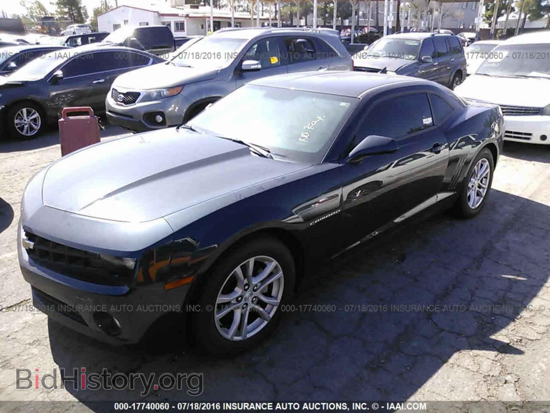 2013 CHEVROLET CAMARO - VIN: 2G1FB1E35D9135508 - Фото 2