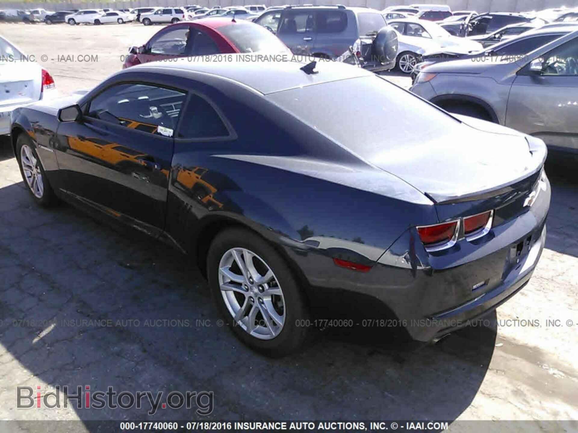 2013 CHEVROLET CAMARO - VIN: 2G1FB1E35D9135508 - Фото 3