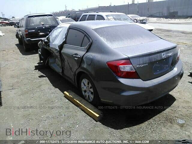 2012 Honda Civic - VIN: 2HGFB2F54CH311323 - Фото 3