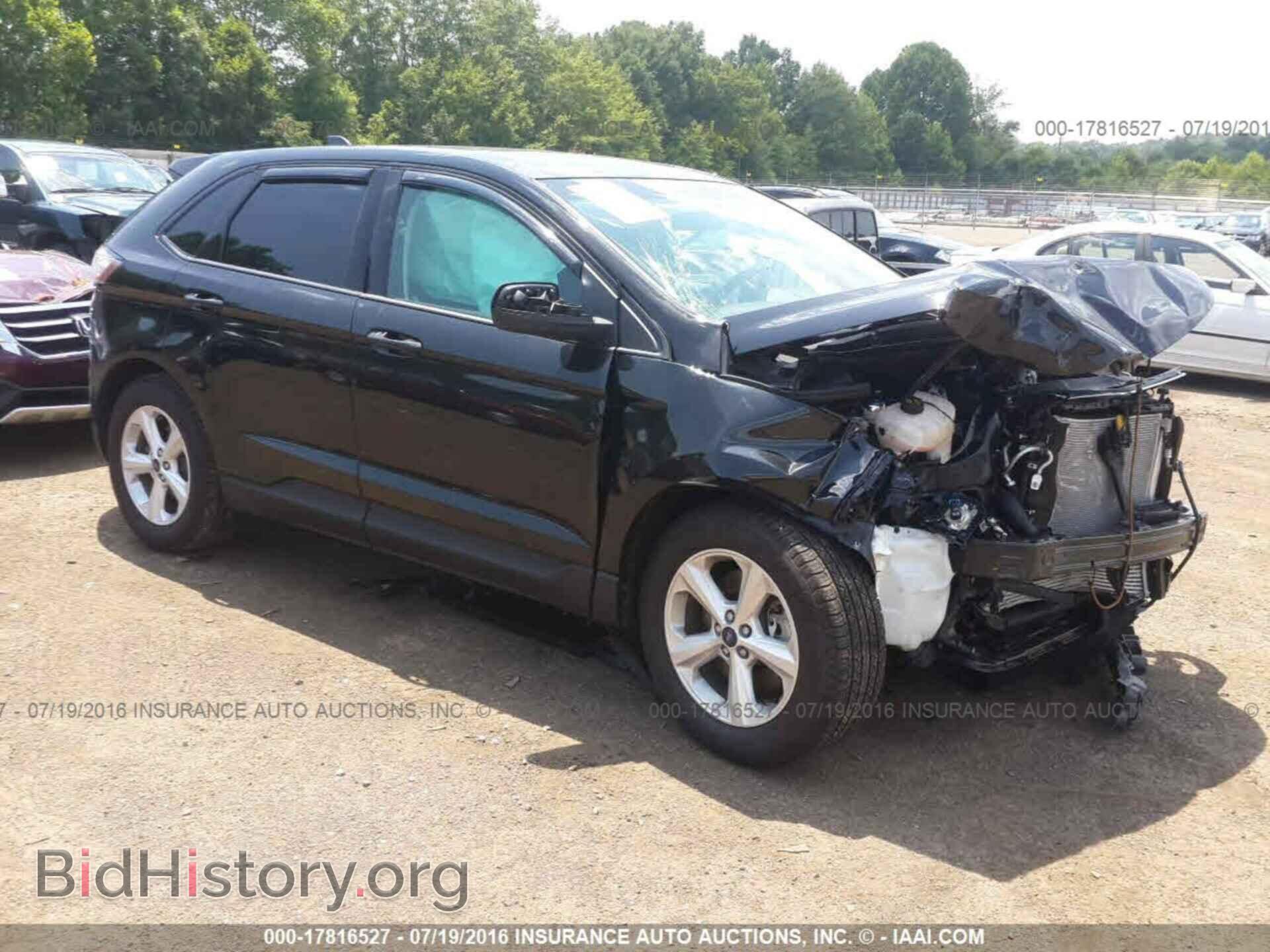 Фотография 2FMTK4G96FBC31121 - Ford Edge 2015
