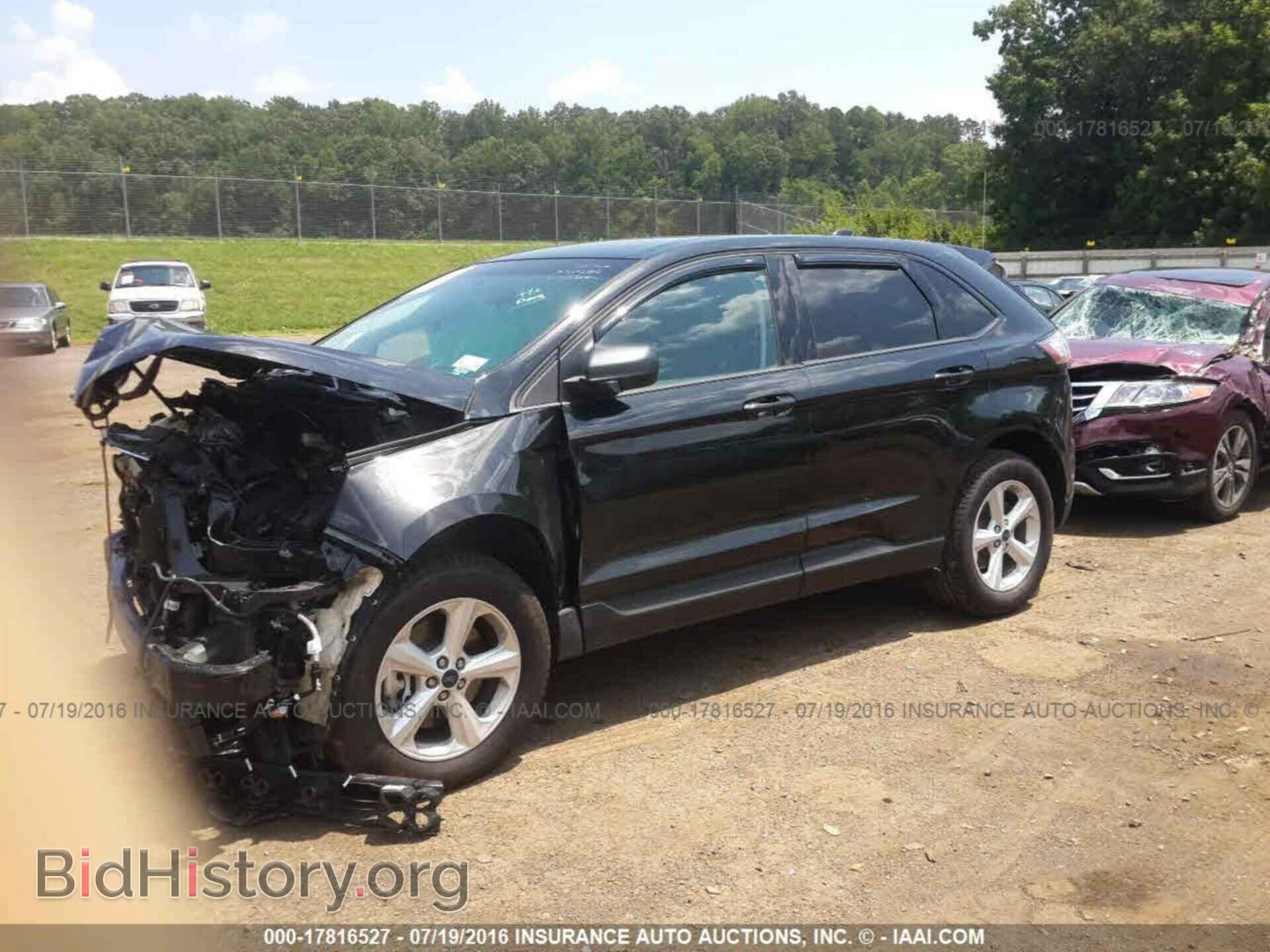 2015 Ford Edge - VIN: 2FMTK4G96FBC31121 - Фото 2