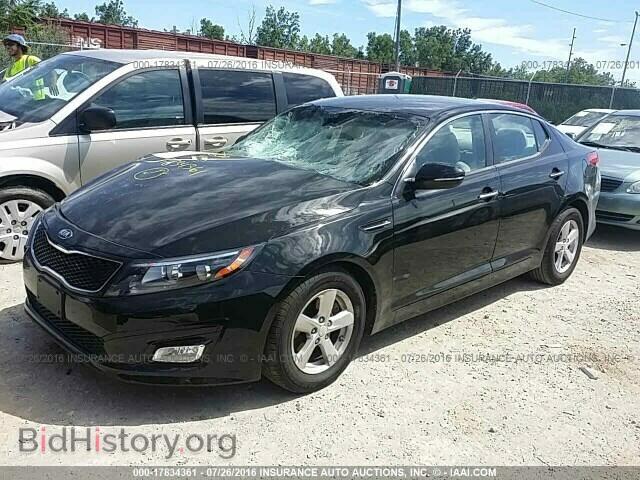 2015 Kia Optima - VIN: KNAGM4A78F5656848 - Фото 2