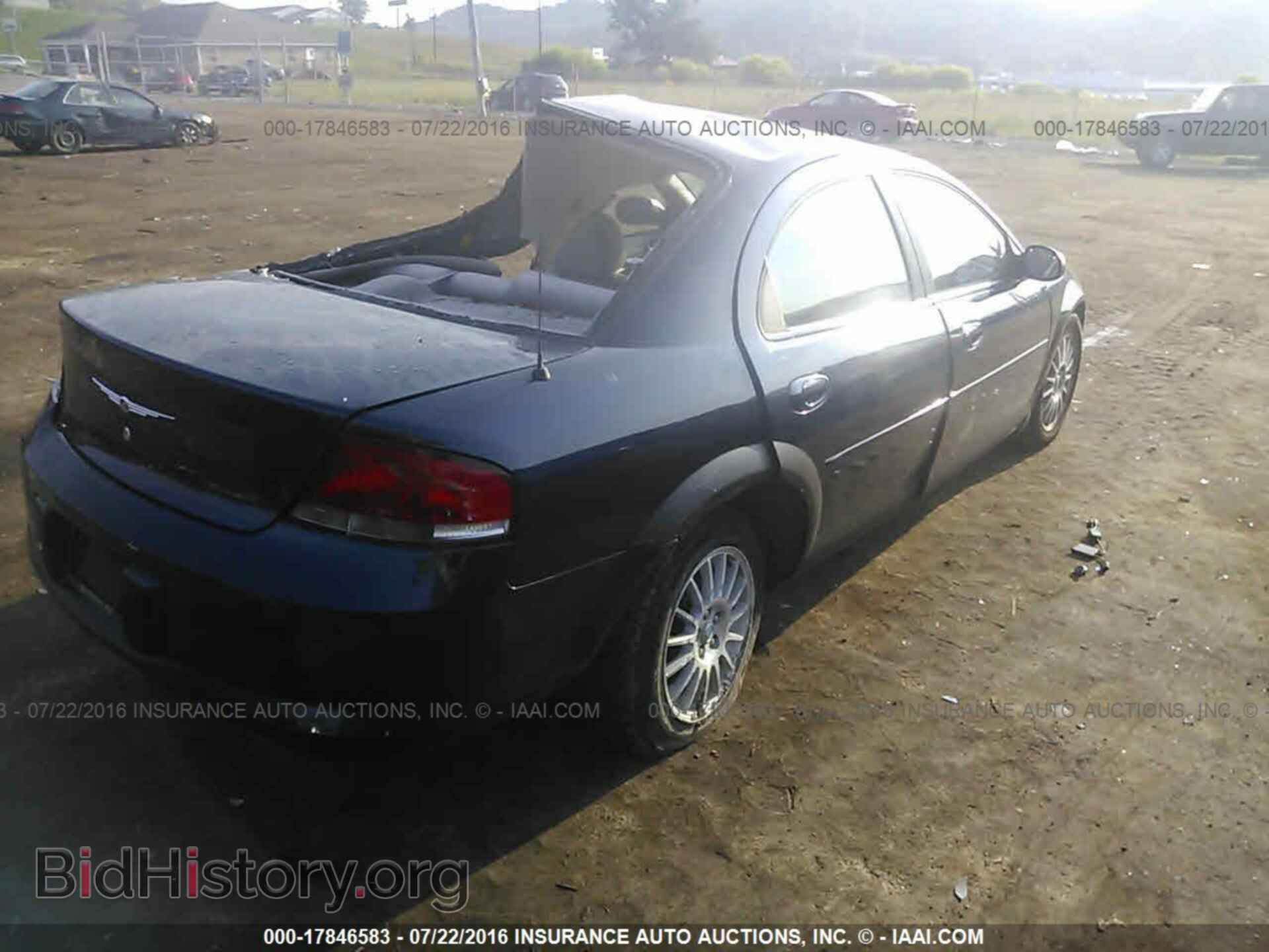 2005 CHRYSLER SEBRING - VIN: 1C3EL46J15N678744 - Фото 4